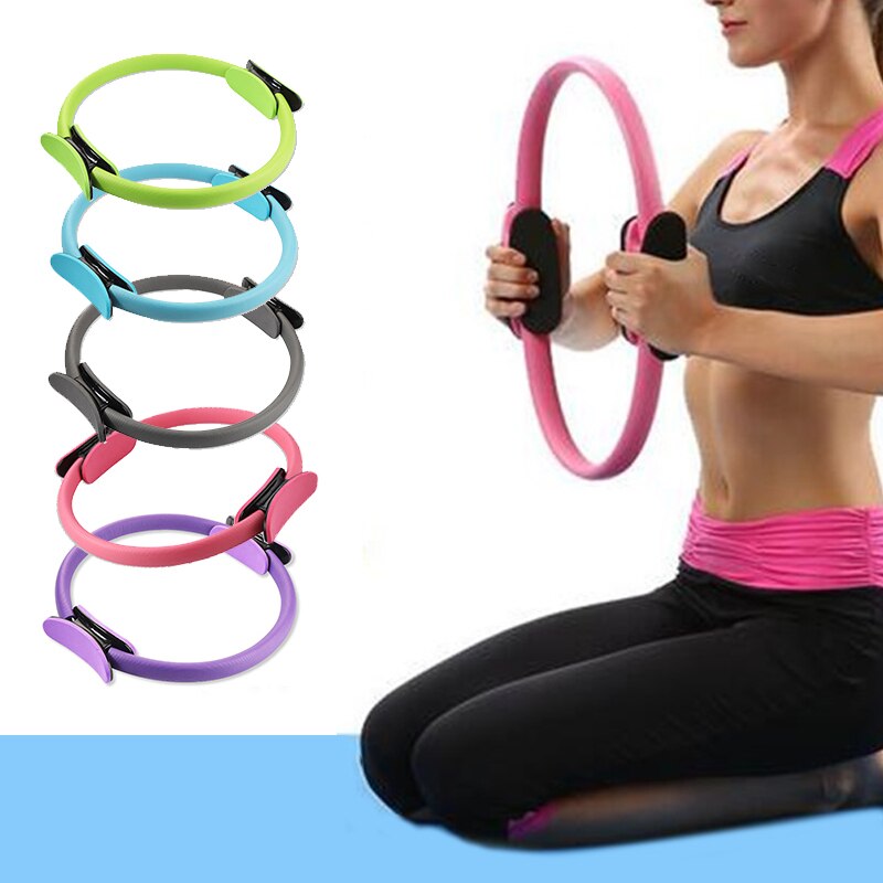 Yoga Fitness Pilates Ring Dames Meisjes Cirkel Magie Dubbele oefening Home Gym Workout Sport Afvallen Lichaamsweerstand