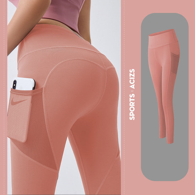 Leggings Sport Girl Gym Leggings Women Tummy Control Jogging Tights Female Fitness Pants