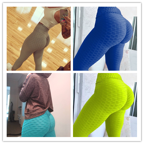 Booty Lifting Anti Cellulite Scrunch-legging zonder zak