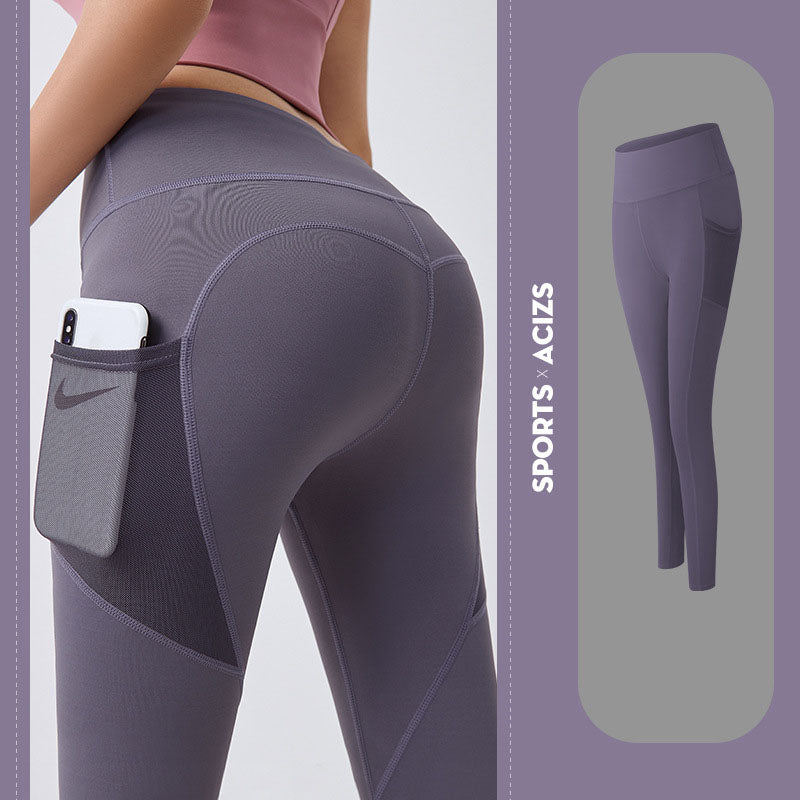 Leggings Sport Girl Gym Leggings Women Tummy Control Jogging Tights Female Fitness Pants