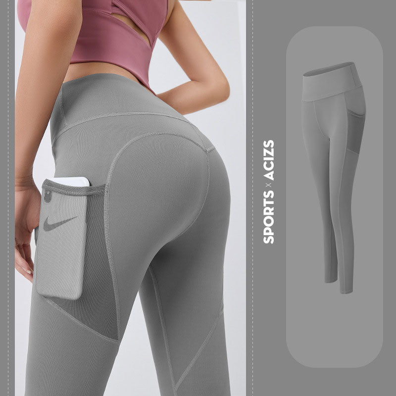 Leggings Sport Girl Gym Leggings Women Tummy Control Jogging Tights Female Fitness Pants