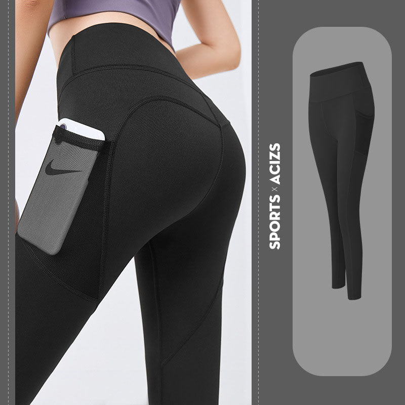 Leggings Sport Girl Gym Leggings Women Tummy Control Jogging Tights Female Fitness Pants