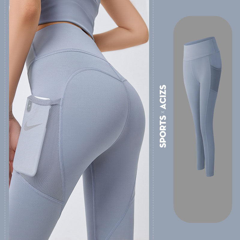 Leggings Sport Girl Gym Leggings Women Tummy Control Jogging Tights Female Fitness Pants